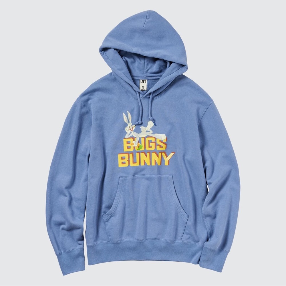 Uniqlo Looney Tunes Long-Sleeve Sweat Pullover Hoodie